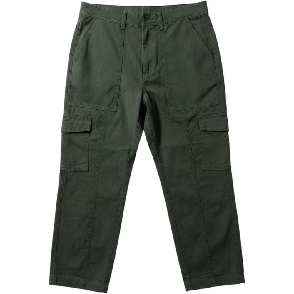 Banana Republic Womens 6 Olive Green Cargo Utility Pants‎ High Rise Tapered Leg